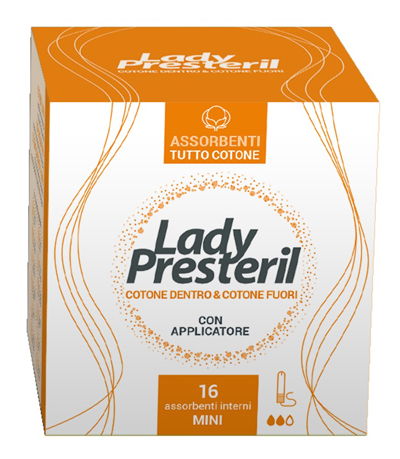 LADY PRESTERIL ASSORBENTI INTERNI MINI 16 PEZZI - Farmastop