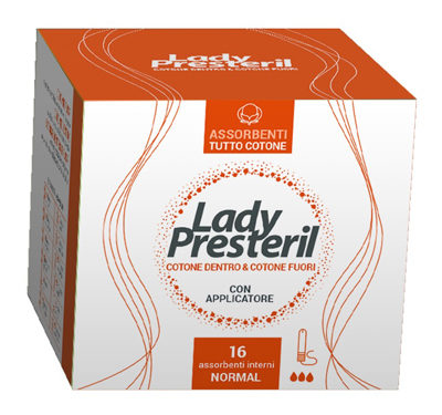 LADY PRESTERIL ASSORBENTI INTERNI NORMAL 16 PEZZI - Farmastop