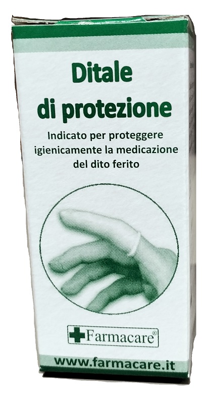 DITALE DI PROTEZIONE CURVO MISURA 1 IN LATTICE - Farmastop