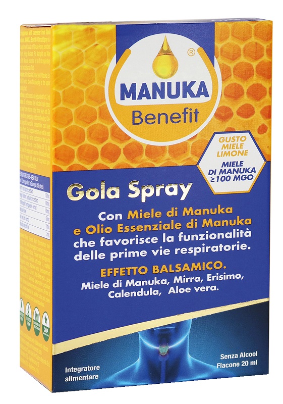 MANUKA BENEFIT GOLA SPRAY 20 ML - Farmastop