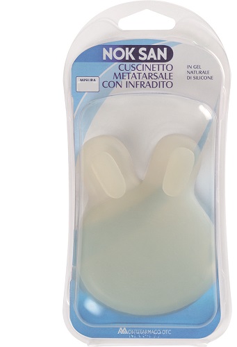 NOK SAN GEL CUSCINETTO METATARSALE CON INFRADITO S/M - Farmastop
