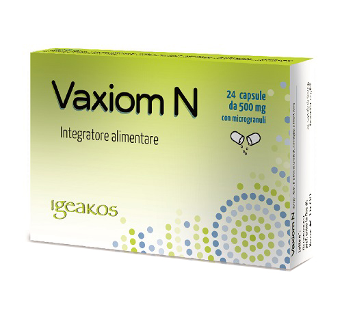 VAXIOM N 24 CAPSULE 12 G - Farmastop