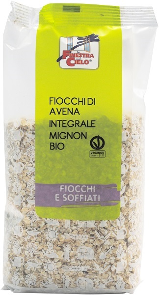 FIOCCHI DI AVENA INTEGRALE MIGNON BIO 500 G - Farmastop