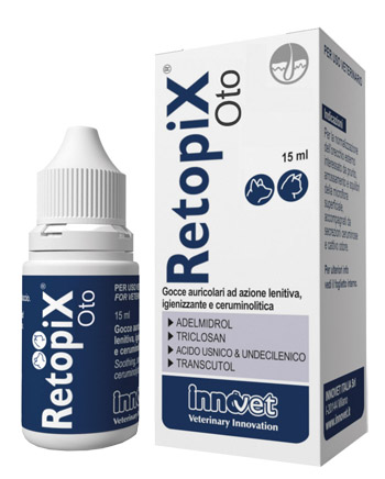 RETOPIX OTO GOCCE AURICOLARI FLACONE CONTAGOCCE 15 ML - Farmastop