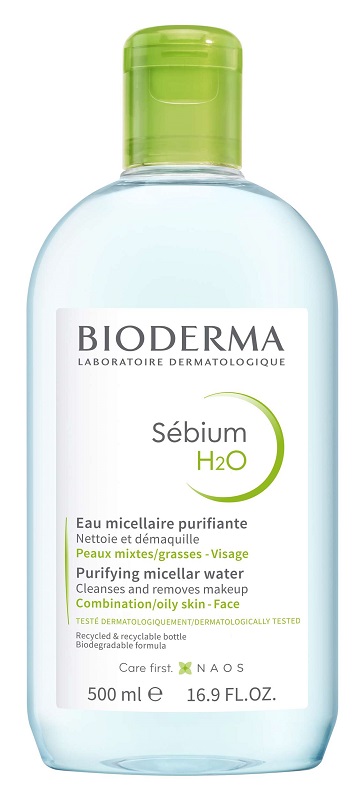 SEBIUM H2O DETERGENTE STRUCCANTE PELLE MISTA 500 ML - Farmastop