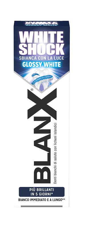 BLANX WHITE SHOCK SBIANCANTE DENTI 75 ML - Farmastop