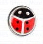 INVERNESS ORECCHINI COCCINELLA 5MM PLACCATI ORO R187C - Farmastop
