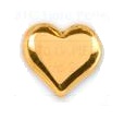 INVERNESS ORECCHINI CUORE PLACCATI ORO R932C - Farmastop