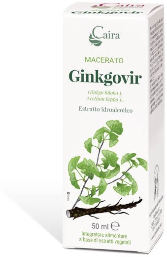 CAIRA GINKGOVIR MACERATO IDROALCOLICO GOCCE 50 ML - Farmastop