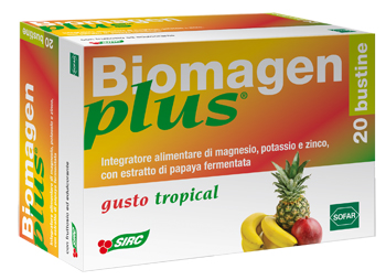 BIOMAGEN PLUS TROPICAL 20 BUSTE ASTUCCIO 100 G - Farmastop
