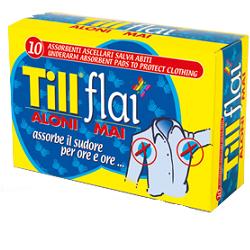 TILL FLAI ASSORBENTI ASCELLARI 10 PEZZI - Farmastop