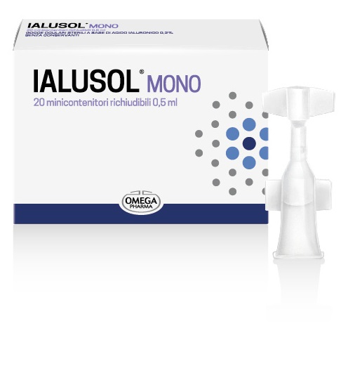 IALUSOL MONO GOCCE OCULARI 20 FLACONCINI 0,5 ML - Farmastop