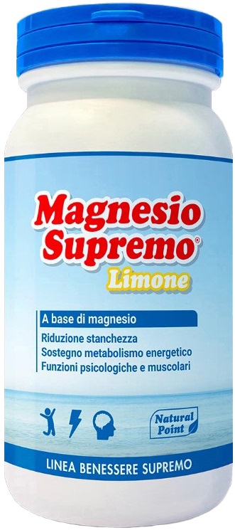 MAGNESIO SUPREMO LIMONE POLVERE 150 G - Farmastop