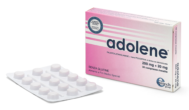 ADOLENE 200MG+20MG 30 COMPRESSE - Farmastop