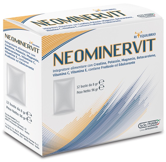 NEO MINERVIT 12BUST 8 G - Farmastop