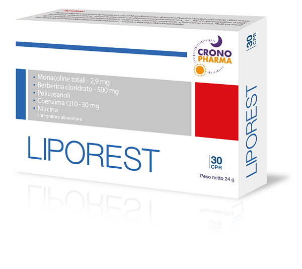 LIPOREST 30 COMPRESSE - Farmastop