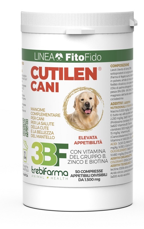 CUTILEN CANI 50 COMPRESSE BARATTOLO 75 G - Farmastop