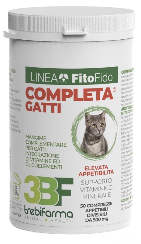 COMPLETA GATTI 50 COMPRESSE BARATTOLO 25 G - Farmastop