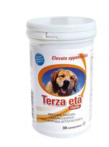 TERZA ETA' CANI 30 COMPRESSE BARATTOLO 45 G - Farmastop