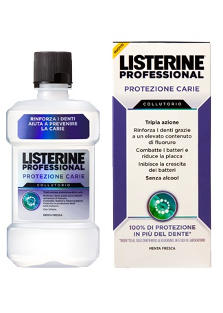 LISTERINE PROFESSIONAL PROTEZIONE CARIE 250 ML - Farmastop