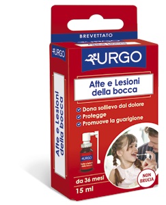 URGO SPRAY PER AFTE E LESIONI DELLA BOCCA 15 ML - Farmastop
