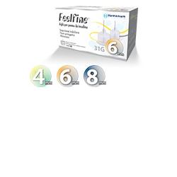 AGO PER PENNA DA INSULINA FEELFINE GAUGE 31 LUNGHEZZA 8 MM 100 PEZZI - Farmastop