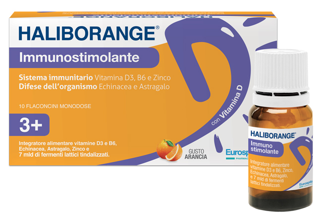 HALIBORANGE IMMUNOSTIMOLANTE 10 FLACONCINI 10 ML - Farmastop