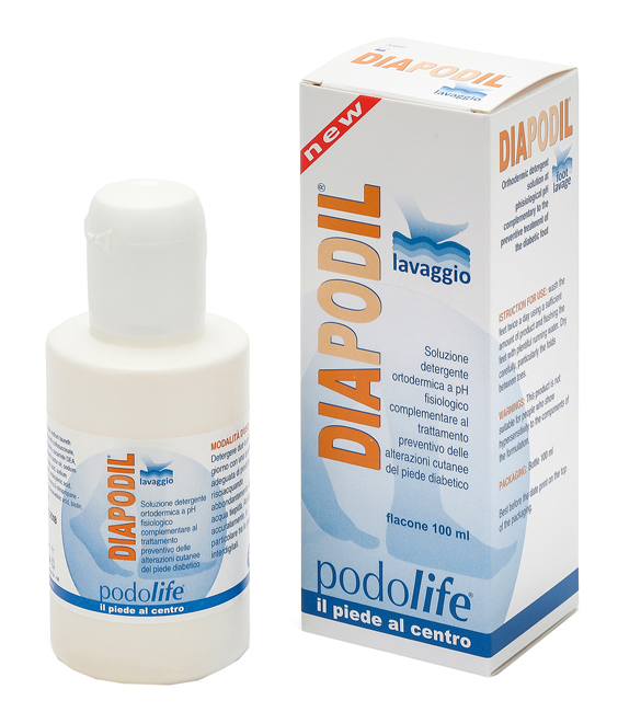 DIAPODIL LAVAGGIO SOLUZIONE DETERGENTE ORTODERMICO 100 ML - Farmastop