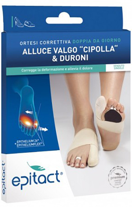 ORTESI CORRETTIVA EPITACT DP SINISTRA TAGLIA SMALL 1 PEZZO - Farmastop