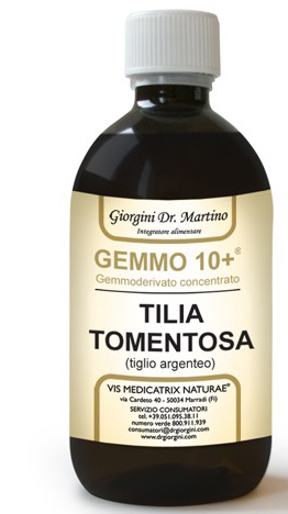 GEMMO 10+ TIGLIO ARGENTEO LIQUIDO ANALCOLICO 500 ML - Farmastop