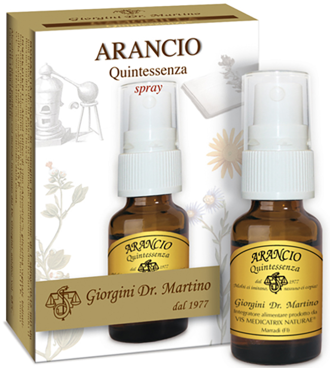 ARANCIO QUINTESSENZA SPRAY 15 ML - Farmastop