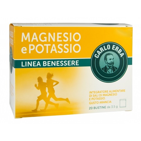 CARLO ERBA MAGNESIO E POTASSIO 20 BUSTINE - Farmastop