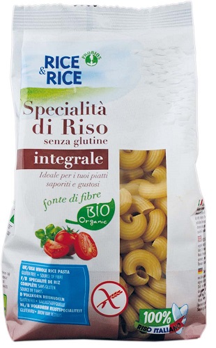 RICE&RICE CHIFFERI DI RISO INTEGRALE 250 G - Farmastop