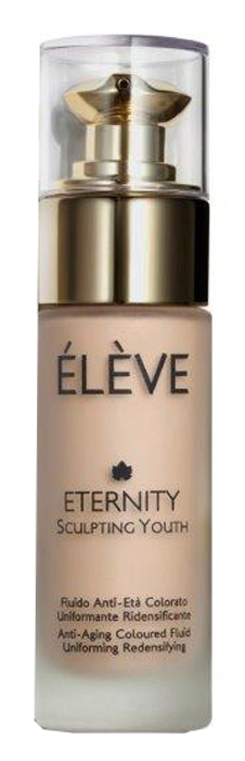 ELEVE ETERNITY SCULPTING YOUTH FLUIDO ANTI ETA' COLORATO UNIFORMANTE RIDENSIFICANTE CHIARO 30 ML - Farmastop