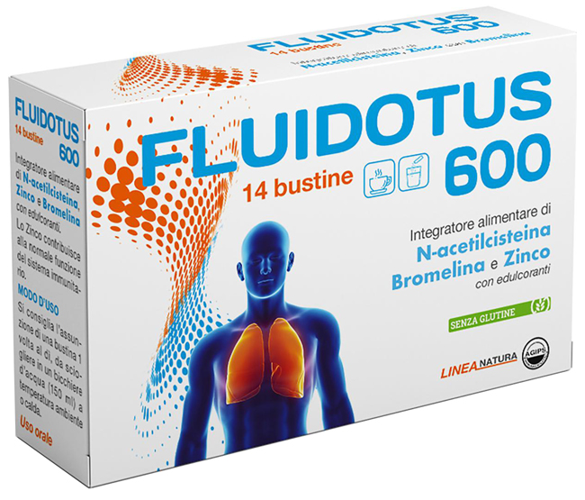 FLUIDOTUS 600 14 BUSTINE - Farmastop