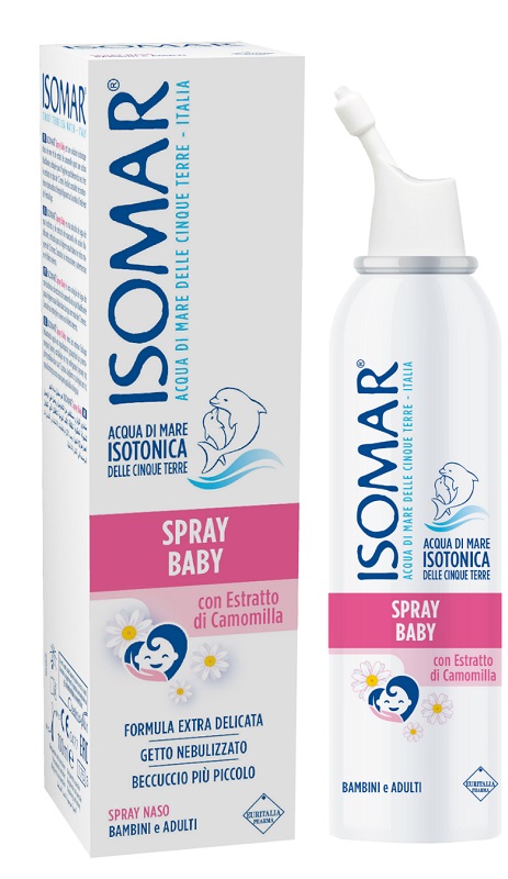 ISOMAR SPRAY BABY CON CAMOMILLA 100 ML - Farmastop