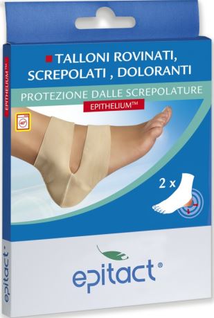 PROTEZIONE PER SCREPOLATURE TALLONI EPITACT TAGLIA UNICA 2 PEZZI - Farmastop