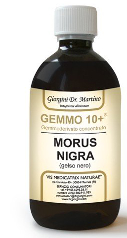 GEMMO 10+ GELSO NERO 500 ML LIQUIDO ANALCOLICO - Farmastop