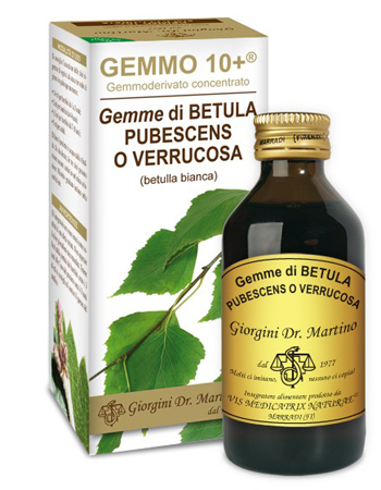 GEMMO 10+ BETULLA BIANCA 100 ML LIQUIDO ANALCOLICO - Farmastop