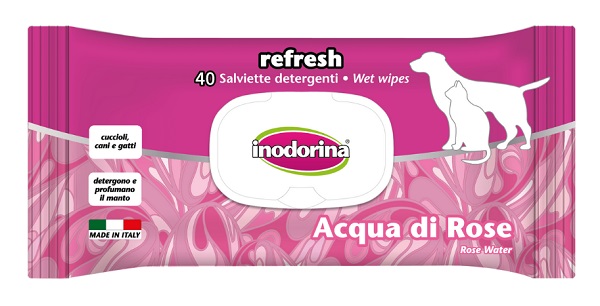 SALVIETTE ROSA INODORINA 40 PEZZI - Farmastop