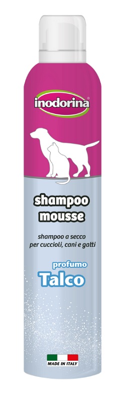 SHAMPOO MOUSSE TALCO INODORINA 300 ML - Farmastop