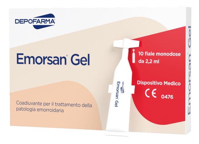 EMORSAN GEL 10 FIALE MONODOSE DA 2,2 ML - Farmastop