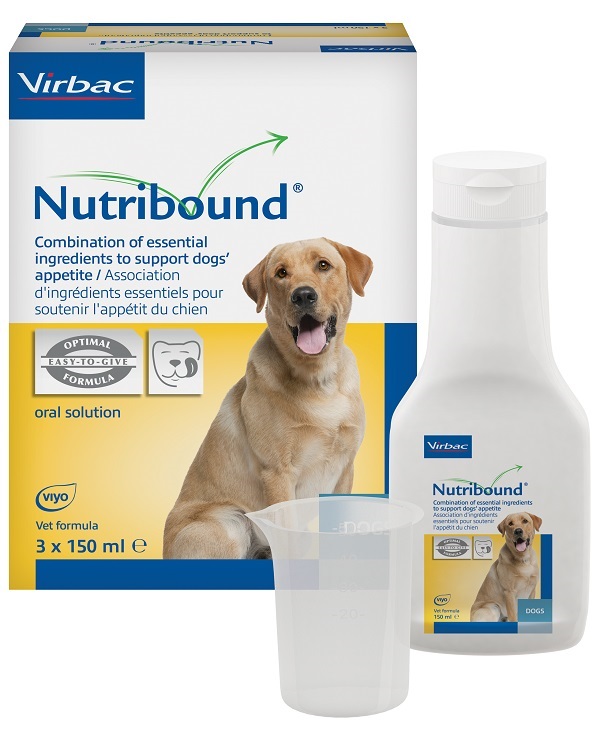 NUTRIBOUND SOLUZIONE ORALE APPETIBILE PER CANI 3 FLACONI DA 150 ML - Farmastop