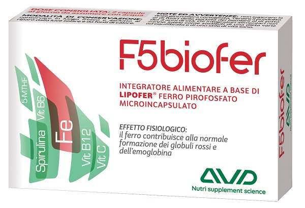 F5 BIOFER 30 CAPSULE BLISTER 14,8 G - Farmastop