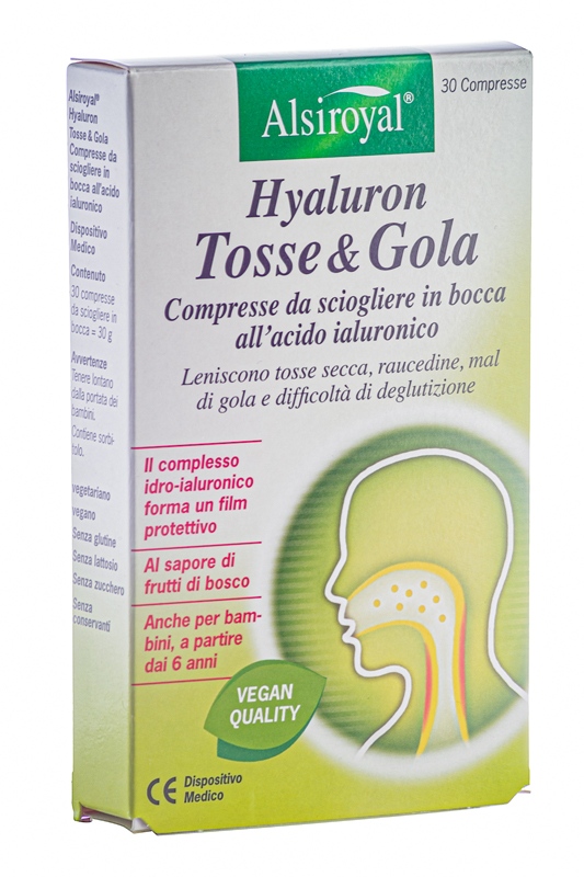 HYALURON TOSSE & GOLA 30 COMPRESSE N - Farmastop