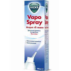 VICKS VAPOSPRAY ACQUA DI MARE IPERTONICO 100 ML - Farmastop