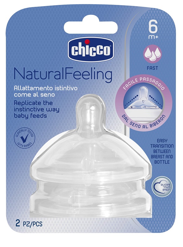 CHICCO TETTARELLA STEPUP NEW 6M+ FLUSSO VELOCE - Farmastop