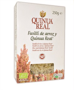 QUINUA REAL FUSILLI DI RISO E QUINOA BIO VEGAN 250 G - Farmastop