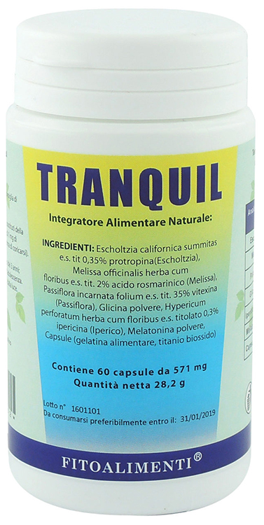 TRANQUIL 60 CAPSULE - Farmastop