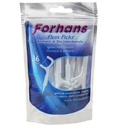 FORHANS ARCHETTI INTERDENTALI FLOSS PICKS 36PZ - Farmastop